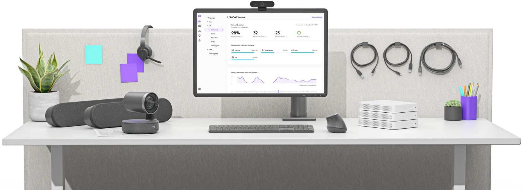 Logitech Room Controller Logitech Video Conferencing Solutions